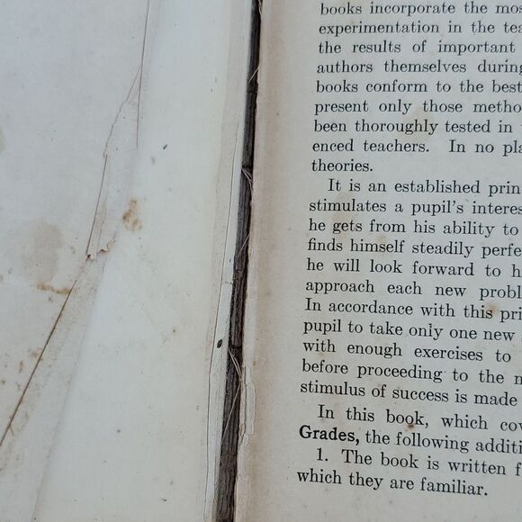 Strayer Upton Arithmetics Lower Grades HB Book - Picture 6 of 8